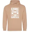 Женская толстовка (худи) Level 50 complete Game Песочный фото