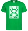 Мужская футболка Level 50 complete Game Зеленый фото