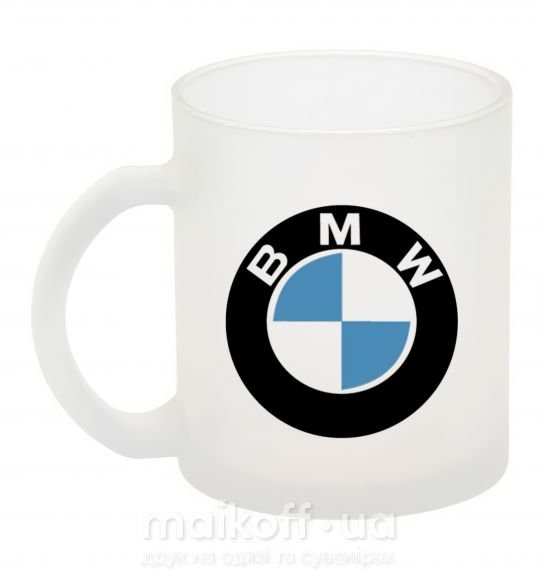 Чашка стеклянная Logo BMW Фроузен фото