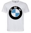 Мужская футболка Logo BMW Белый фото