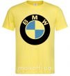 Мужская футболка Logo BMW Лимонный фото