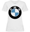 Женская футболка Logo BMW Белый фото