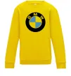 Дитячий світшот Logo BMW Сонячно жовтий Дитячий світшот Logo BMW Сонячно жовтий фото