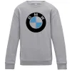 Дитячий світшот Logo BMW Сірий меланж Дитячий світшот Logo BMW Сірий меланж фото