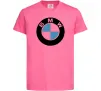 Дитяча футболка Logo BMW Яскраво-рожевий фото