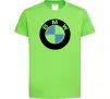 Дитяча футболка Logo BMW Лаймовий фото