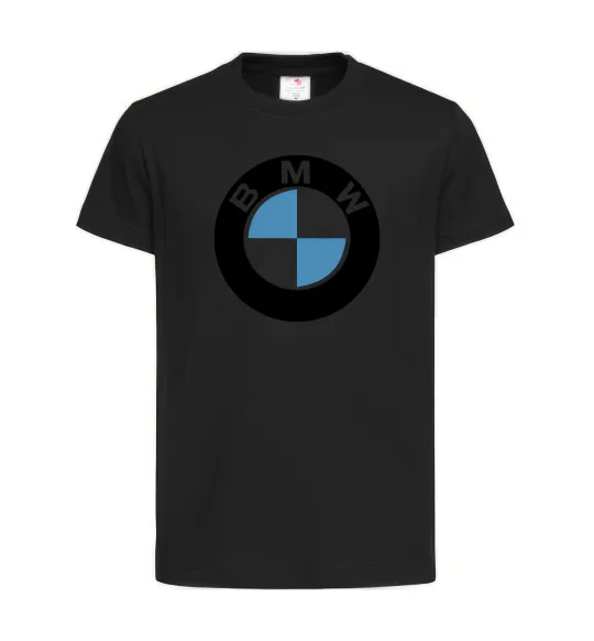 Детская футболка Logo BMW Черный фото