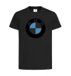 Детская футболка Logo BMW Черный фото