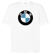 Футболка Оверсайз Logo BMW Белый фото