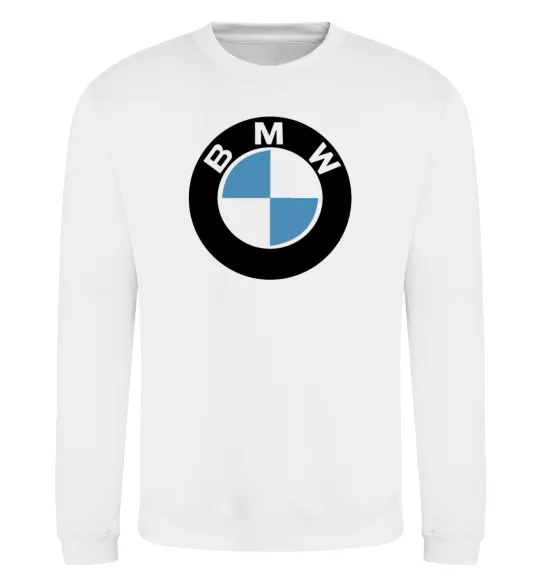Свитшот Logo BMW Белый фото