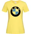 Жіноча футболка Logo BMW Лимонний фото