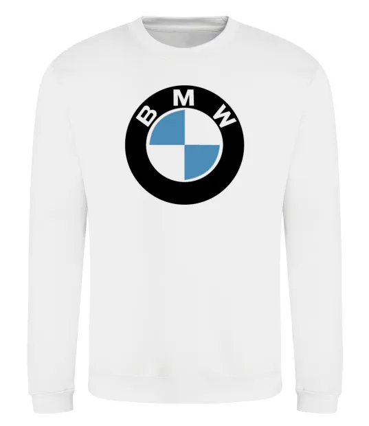 Свитшот Logo BMW Белый фото