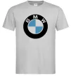 Чоловіча футболка Logo BMW Сірий Чоловіча футболка Logo BMW Сірий фото