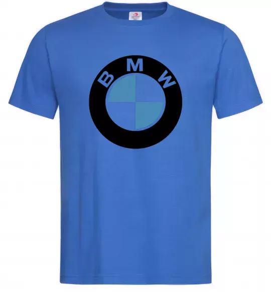 Чоловіча футболка Logo BMW Яскраво-синій фото