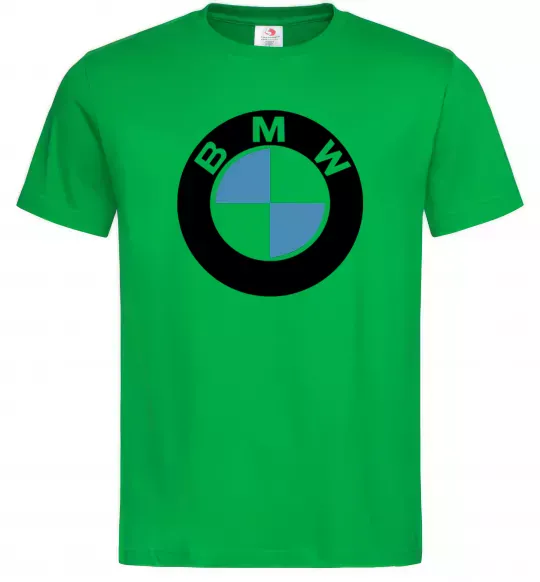 Чоловіча футболка Logo BMW Зелений фото