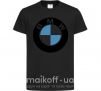Детская футболка Logo BMW Черный фото