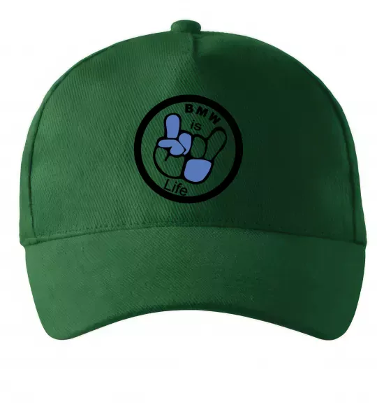 Кепка BMW is life Темно-зеленый фото