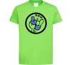 Дитяча футболка BMW is life Лаймовий фото