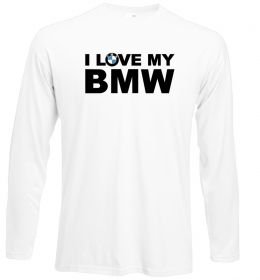 Лонгслів I love my BMW logo Лонгслів I love my BMW logo