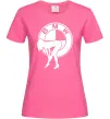 Жіноча футболка BMW girl Яскраво-рожевий фото