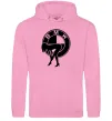 Мужская толстовка (худи) BMW girl Розовый фото