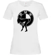 Жіноча футболка BMW girl Білий фото