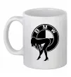 Чашка керамическая BMW girl Белый Чашка керамическая BMW girl Белый фото
