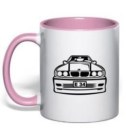 Чашка з кольоровою ручкою BMW E 34