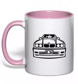 Чашка с цветной ручкой