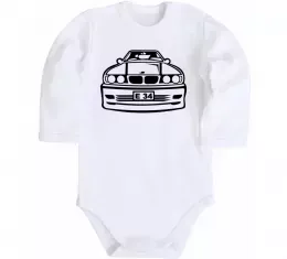 Детский боди Logo BMW Белый фото