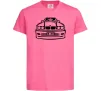 Детская футболка BMW E 34 Ярко-розовый Детская футболка BMW E 34 Ярко-розовый фото