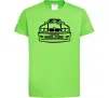 Детская футболка BMW E 34 Лаймовый Детская футболка BMW E 34 Лаймовый фото