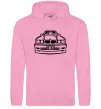 Женская толстовка (худи) BMW E 34 Розовый фото