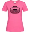 Жіноча футболка BMW E 34 Яскраво-рожевий фото
