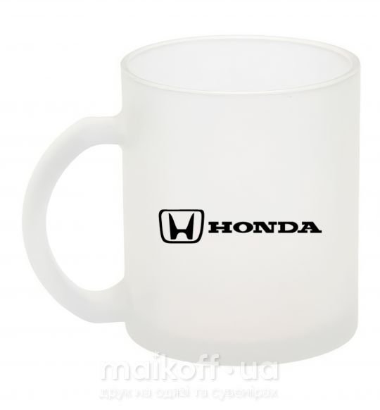 Чашка скляна Honda logo Фроузен фото