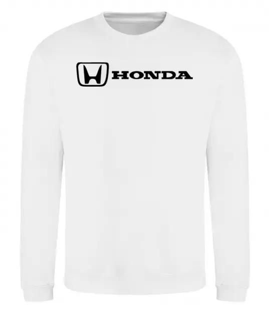 Свитшот Honda logo Белый фото