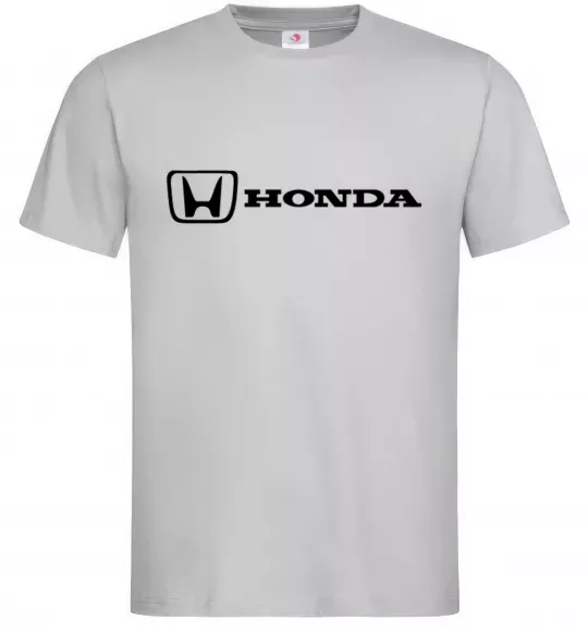 Мужская футболка Honda logo Серый фото