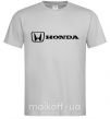 Чоловіча футболка Honda logo Сірий фото