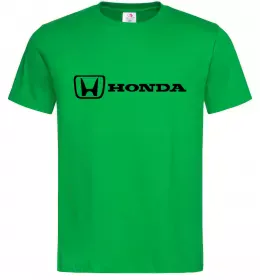 Мужская футболка Honda logo Зеленый фото