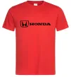 Мужская футболка Honda logo Красный фото