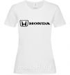 Жіноча футболка Honda logo Білий фото