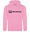 Чоловіча толстовка (худі) Honda logo Рожевий фото