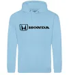 Чоловіча толстовка (худі) Honda logo Блакитний фото