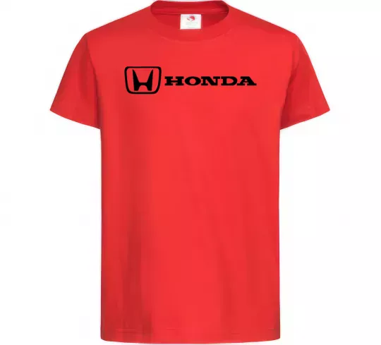 Дитяча футболка Honda logo Червоний фото
