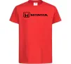 Дитяча футболка Honda logo Червоний фото