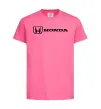 Детская футболка Honda logo Ярко-розовый фото