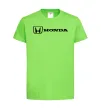 Детская футболка Honda logo Лаймовый фото