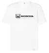 Футболка Оверсайз Honda logo Білий фото