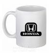 Чашка керамическая Лого Honda Белый фото
