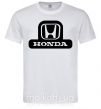 Мужская футболка Лого Honda Белый фото